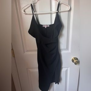 Black slimming dress